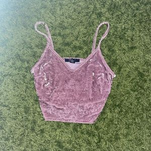 Dusty Pink Forever 21 Crop Top